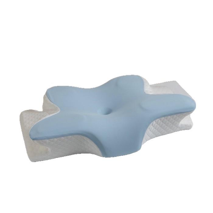 Butterfly Memory Foam Pillow - Ergonomic Horn-Shaped Traction Design for Adults
