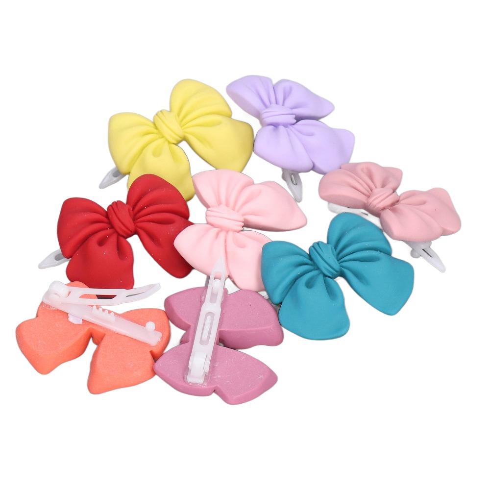 16pcs Mini Size Dog Bow Tie Multicolor Cat Hair Accessory Durable Puppy Hair Bow Pet Grooming
