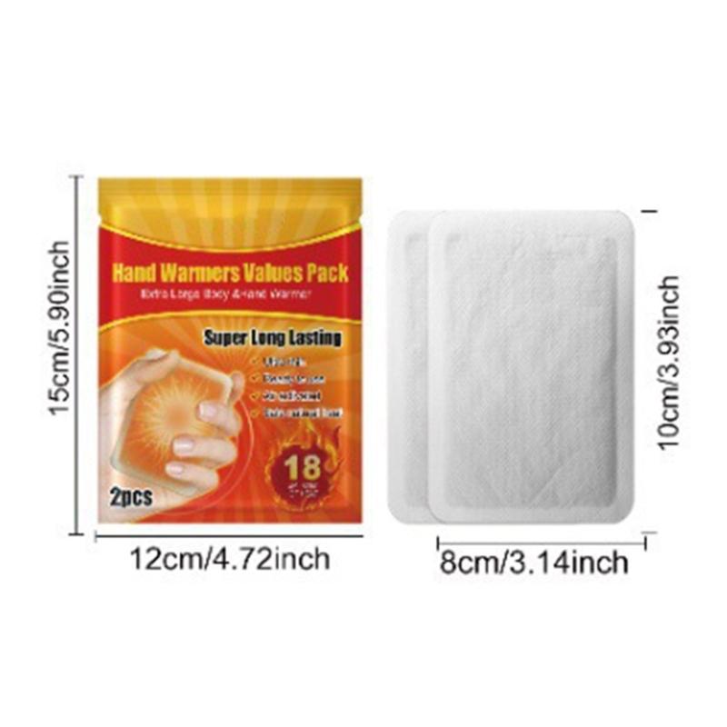 1 Box Self Hot Sticker Mat Body Warmers Pastes Stick Lasting Heating Patches Winter Keep Hand Leg Foot Warm Pastes Pads