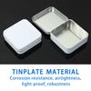 Cute Tiny Storage Cases Sealed Design Mini Metal Tin Practical Box Containers for Jewelry Candy Headrope Condom Sundries