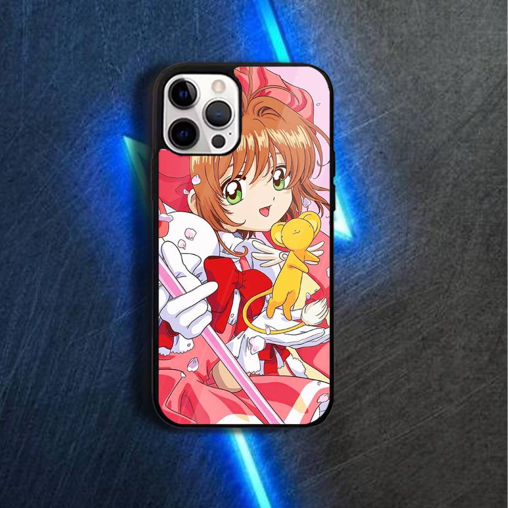 Cardcaptor-ES S-Sakura Phone Case For iPhone 17,16,15,14,13,12,11,Pro,Max,Plus,Mini,Magsafe,Magnetic Wireless Charging Case