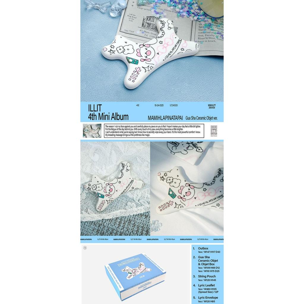 [PRZEDSPRZEDAŻ] ILLIT 4. Minialbum ‘MAMIHLAPINATAPAI’ (Gua Sha Ceramiczny Obiekt ver.)