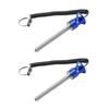 Pack Of 2 Blue Magnetic Weight Stack Dowels Aluminum Mixture Gym Equipment Accessories For Secure Powerful Fitness Machines