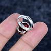 Mozambique Garnet Gemstone 925 Sterling Silver Jewelry Ring Size Adjustable MM-3449