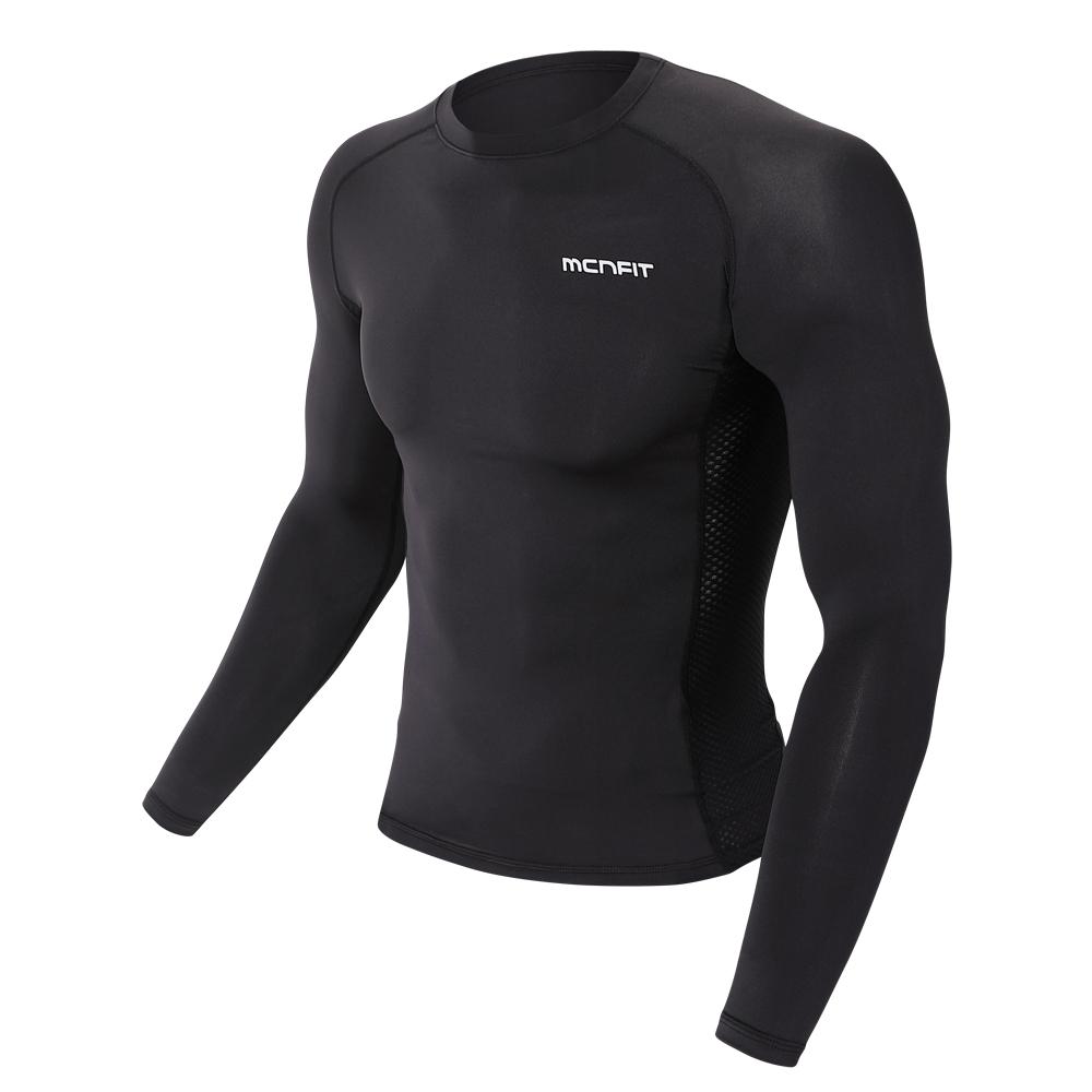 Mcn Sports Cool-Mesh Базовый Лонгслив Черный Black/3Xl