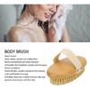 Body Brush, Exfoliating Body Skin Scrubber, Beech Wood Skin Brush with Massage Effect for Legs Foot, Skin Firming Removes Dead Skin, for Body, Back,