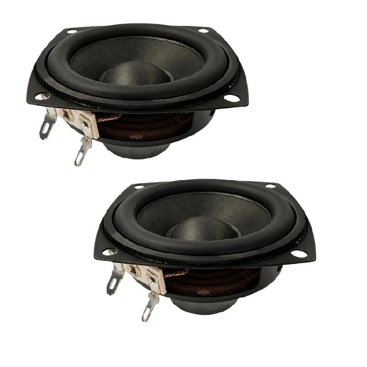 2.5inch Speaker Assembly Component with 80DB Sensitivity, Defined Power Specifications, and Attachment and Wiring Layout