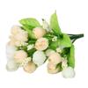 Versatile Artificial Flowers Tea Rose Buds Perfect For Wedding And Home Decor