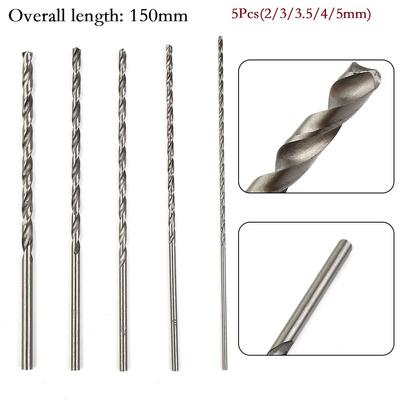 Tools Drill Bit Lot Silver 2mm-5mm 2/3/3.5/4/5mm Replace High Speed Steel