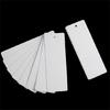 Set Of 10 White Paper Bookmarks with Tassels Handmade Reading Bookmarks Supplies for Kid Adult Art Painting Project