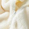 Unisex Lambswool Jaquette: Stand Collar Polar Fleece Coat for Autumn and Winter