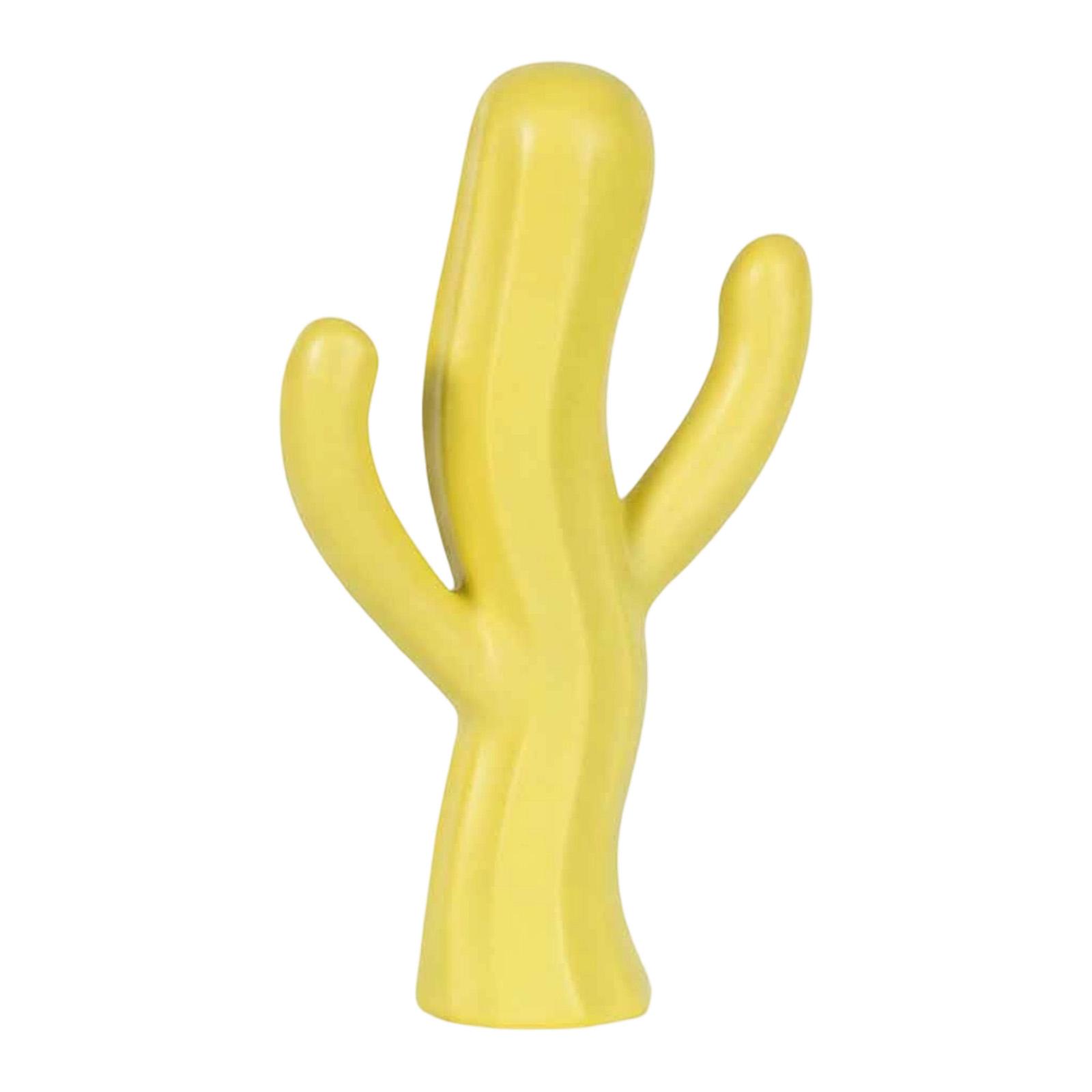 

Plant Figurine Plant Statue Ornament Table Centerpiece Collectible Sculpture for Living Room Bookshelf Cabinets Bedroom House жовтий