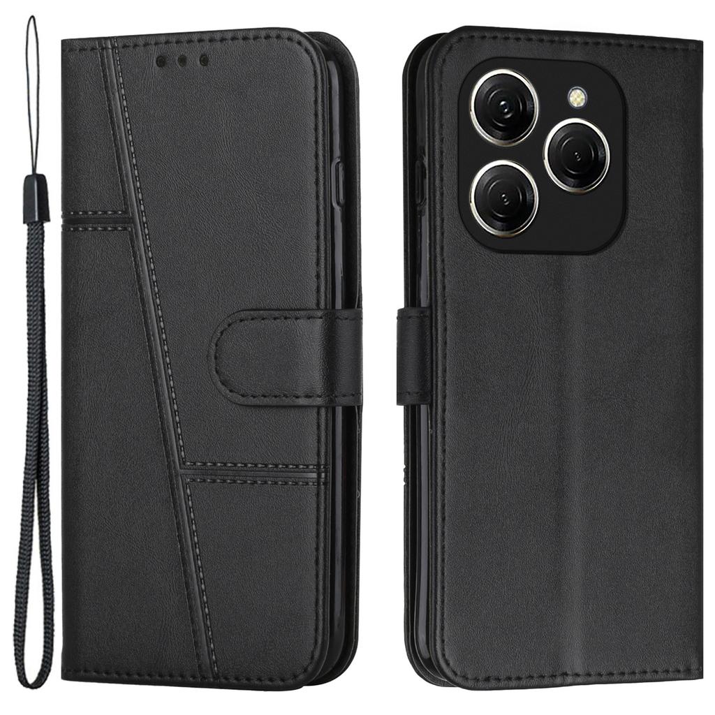For TECNO Spark 20 Pro Leather Case Wallet Phone Cover Magnetic Clasp