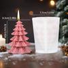Christmas Tree Christmas Candle Mold Silicone Candle Making Tools Soap Making Mold  Handmade