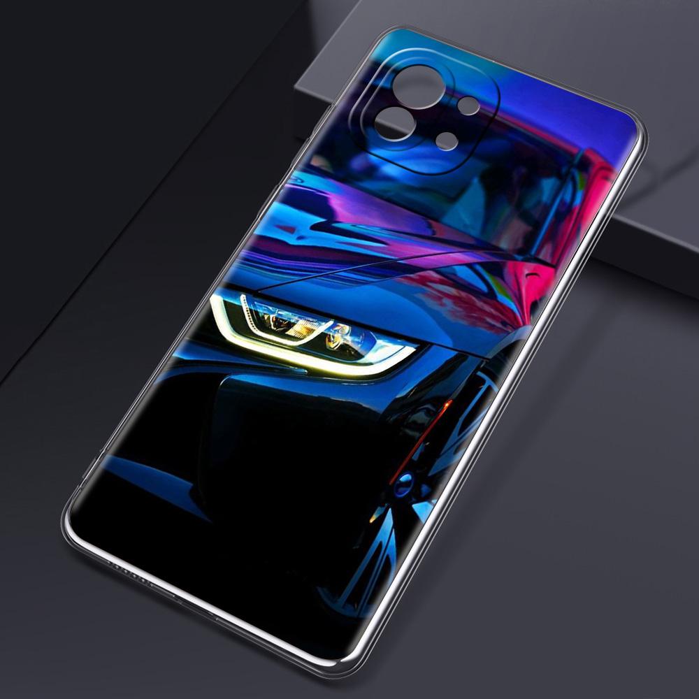 Blue Red JDM Sport Car For Poco X5 X3 NFC F5 F4 F3 M3 Phone Case For Xiaomi 12T 12 13 Lite 11 Ultra Mi 10T 5G 11X Pro 11T Cover