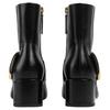 Gucci Blondie Leather Ankle Boots 5.5cm Women's Black 700016 C9D00 1000
