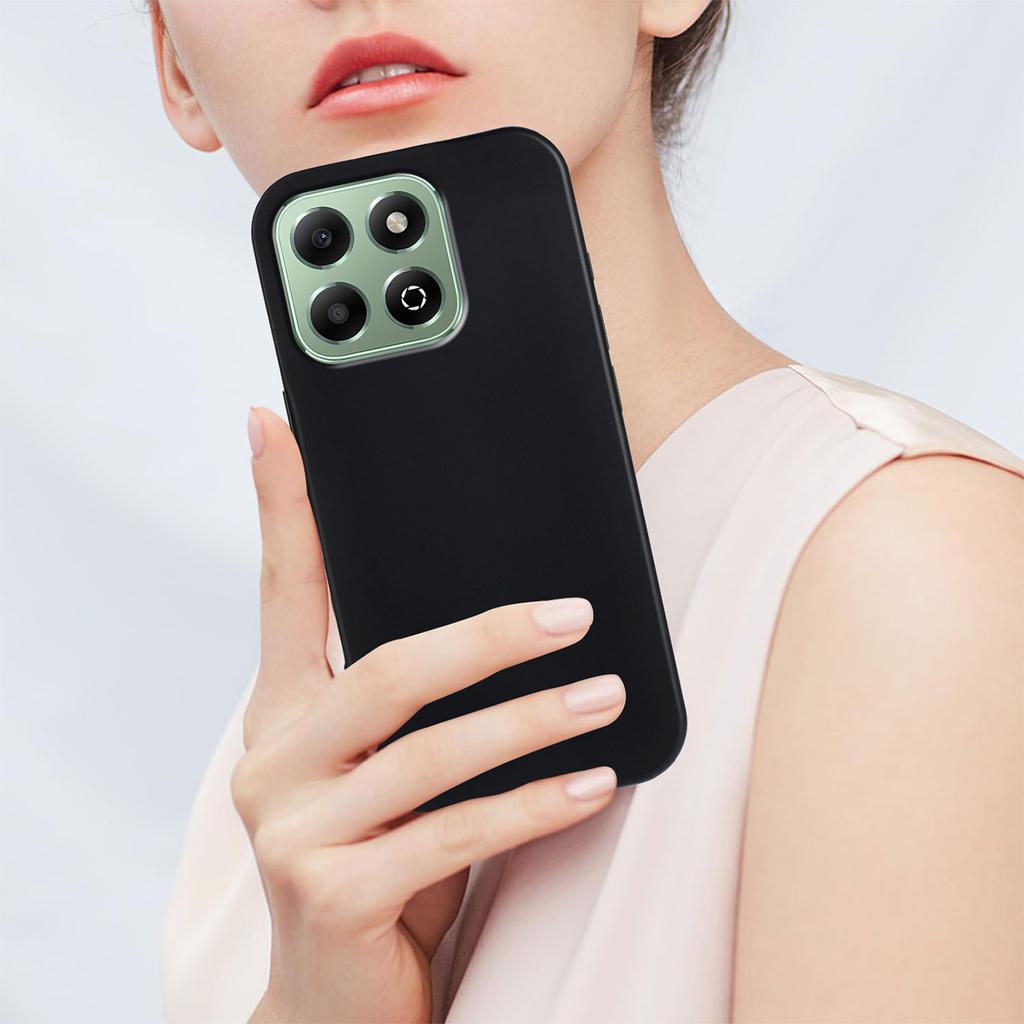Für Honor X6a 4G/Honor X6b 4G TPU Hülle Weich Matt Anti-Fingerabdruck Handy Rückseite