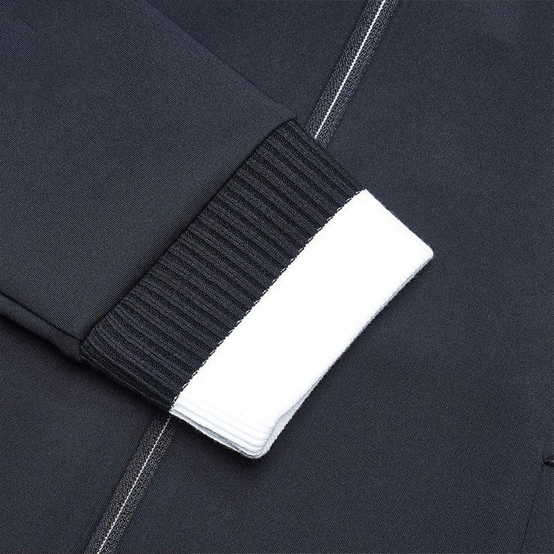 FILA Golf Series Retro Sports Stand Collar Letter Print Knitted Jacket Women Jacket Legendary-Blue A11W415503F-NV