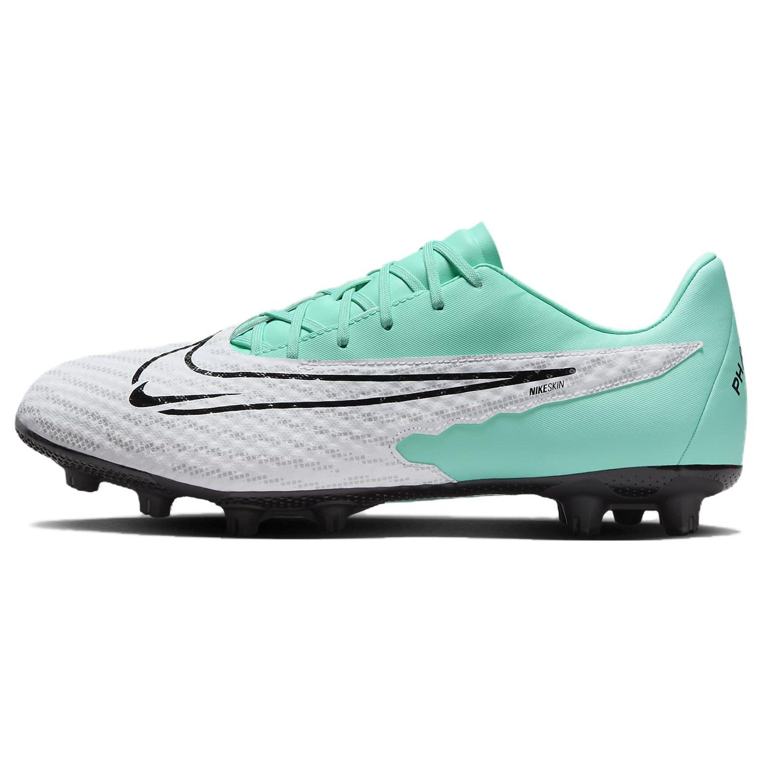 

Nike Phantom Gx Academy Искусственный газон Hg (Резиновые короткие шипы) Нескользящие Прочные Футбольные Бутсы Мужские Футбольные Бутсы Серо-Зеленые DD9470-300 44