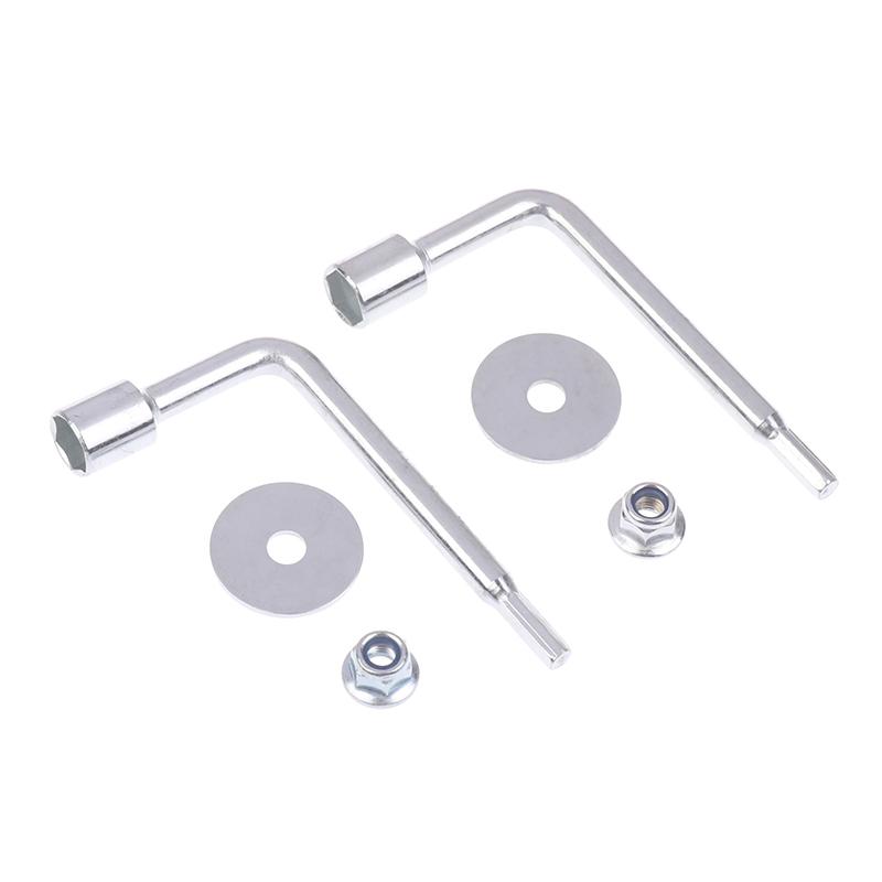 2 Stück Neuheit Handwerkzeuge 8mm Steckschlüssel mit 4mm Innensechskantschlüssel für Zubehör von Elektrorasentrimmern