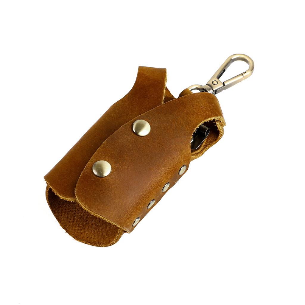 Genuine Leather Key Case Handmade Vest Shape Car Key Wallet Cowhide Organizer Pouch