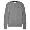Jack Wills Herren Marlow Zopfmuster Merino-Wollpullover