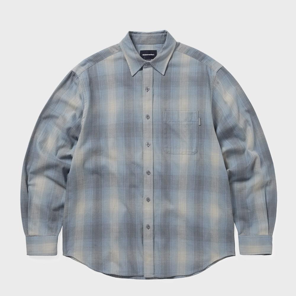 Эта Синяя Клетчатая Рубашка с Тенью Неп S