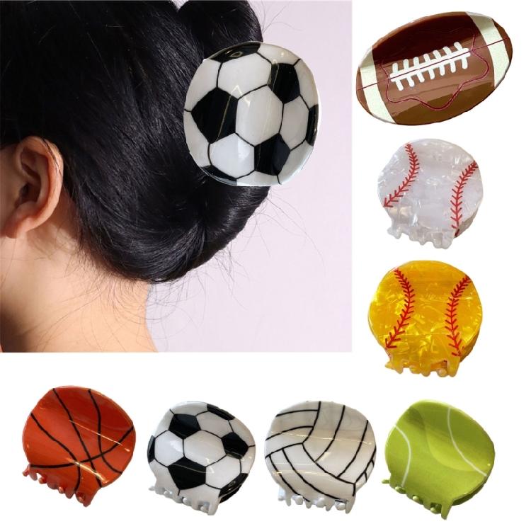 Tennis Haargriff Mädchen Haarkralle Krabbenklemme Dame Fußball Sportform Haarklammer