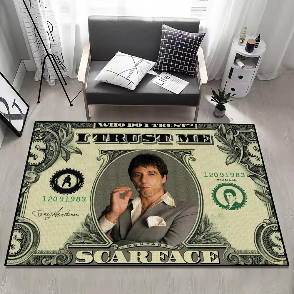 Film Scarface Wycieraczka Witamy Wejście Balkon Łazienka Podłoga Dywanik Antypoślizgowy Dywan do Sypialni Dekoracja Domu