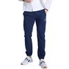 Kelme Men's Active Long Pants, Quick-Drying Jersey Bottoms, Jogger Pants, Elastic, Slim Fit, for Running and Fitness (Deep Blue, L)