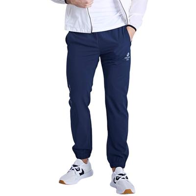 Calças Compridas Ativas Masculinas Kelme, Calças de Malha de Secagem Rápida, Calças Jogger, Elásticas, Corte Justo, para Corrida e Fitness (Azul Profundo, G)