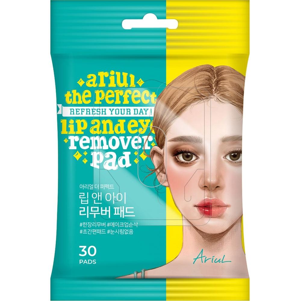 Ariul Lip   Eye Remover Pad 30 Sheets