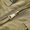 Autumn-Winter MA1 Cotton-Padded Thick Pilot Workwear Baseball Jacket, Loose Fit, Plus Size