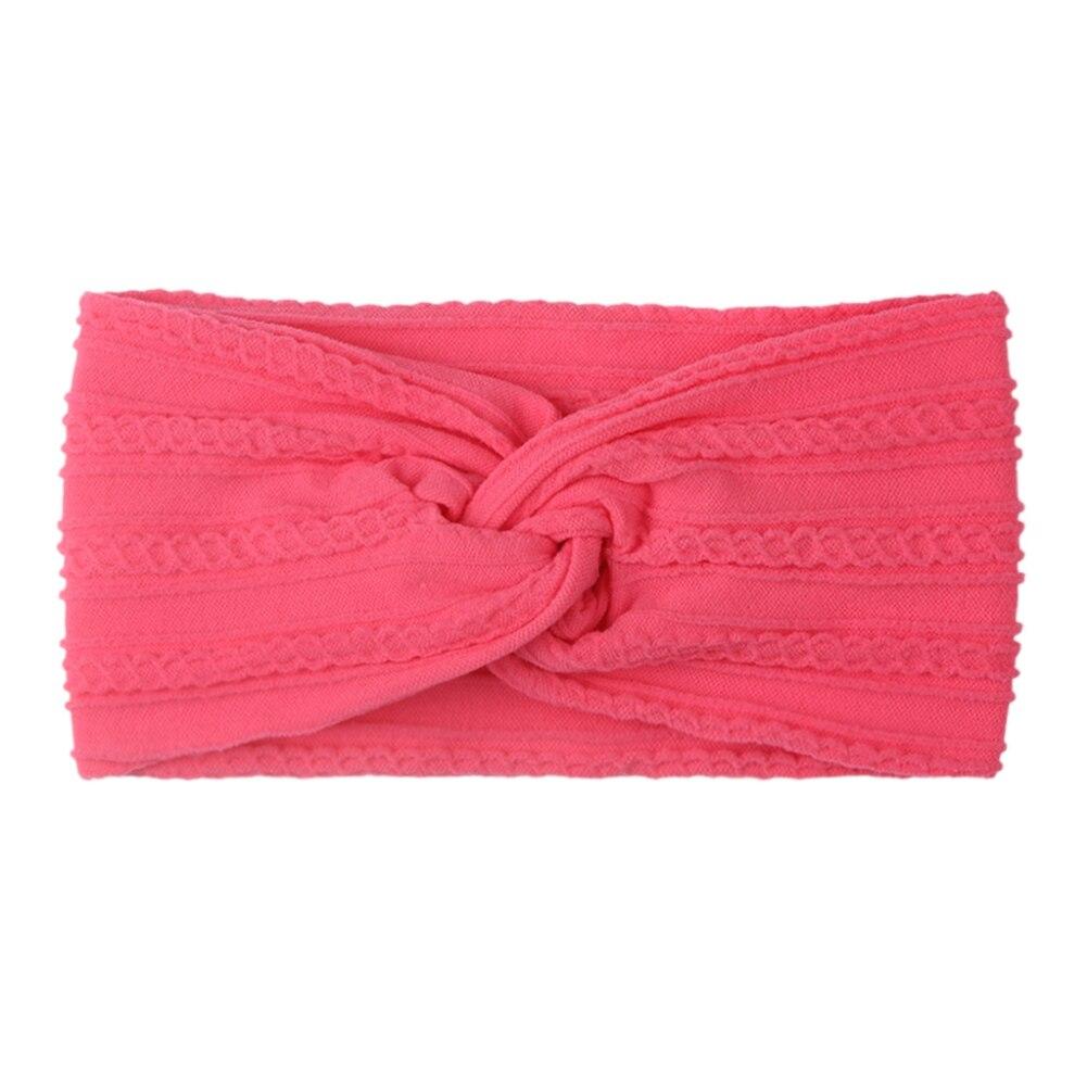 Baby Kids Girls Bow Headband Hair-Accessories Knot Elastic Toddler Rabbit Bow Ear Hairband Headband Knot Head Wraps