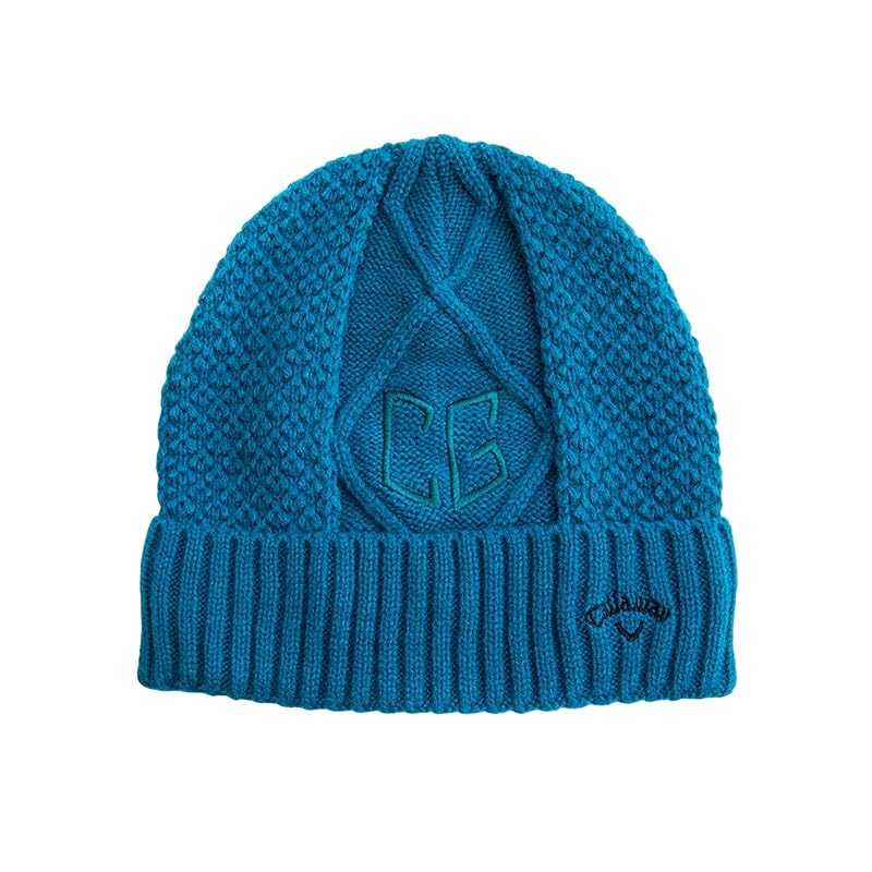 

[Callaway] men s knit cap (Brand logo) / hat golf C23291122 1111_Blue FR