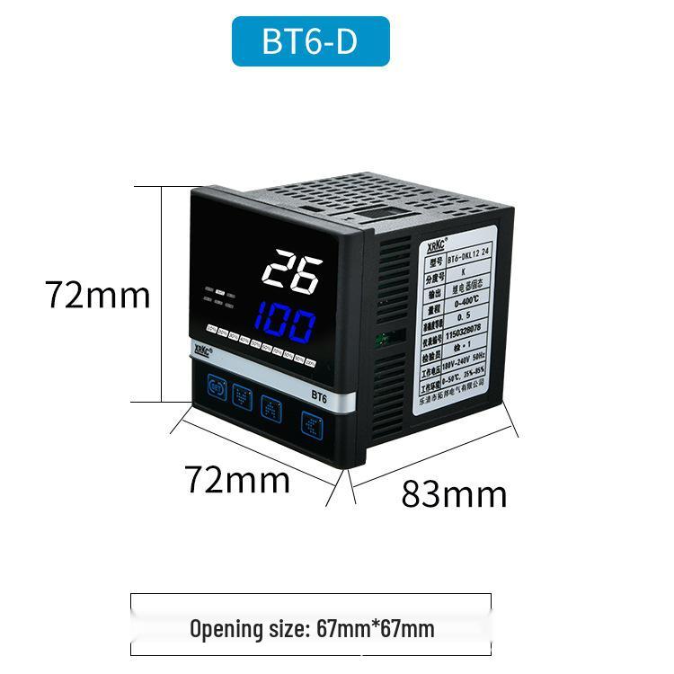 

BT6-D Интеллектуальный регулятор температуры с RS485 и цифровым дисплеем BT6-72*72 Relay + Solid State Output