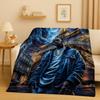 2026 New Top Hip Hop Rapper Star Cartoon Art Flannel Blanket,Ultra Soft Warm Plush Throw for Home Bedroom Bed Sofa Cover Office