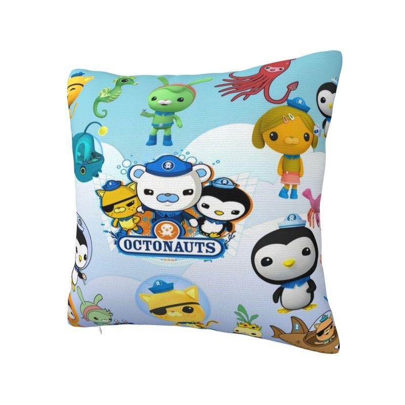 Custom Disney The Octonauts Adventure Luxury Pillow Cover Home Decor Car Cushion