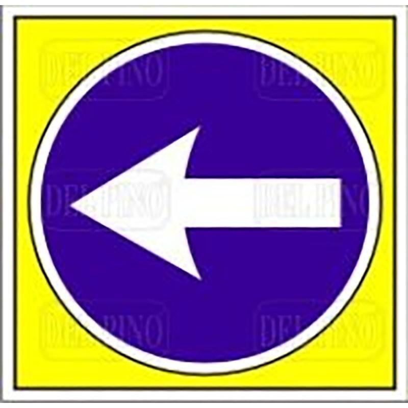 DUVER - SEÑAL 457 PLAST.345x345''DIR.OBLIGATORIA''