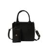 3Pcs Fashion Solid Color Shoulder Bag Coin Bag Square Handbag Set Women Pu Leather Crossbody Bags Daily Commuting Bag