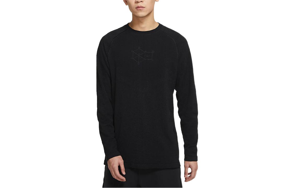 

Nike T Shirts Men s Black Crew Neck Moderate Straight Fit CZ9579-010 M