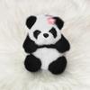 Backpack Plush Panda Pendant Keychain Cartoon Bag Decorations Toy Gift Kids