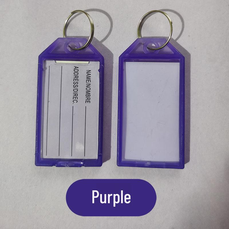 Luggage ID Tag for Suitcases and Hotel Cloakroom Check-in