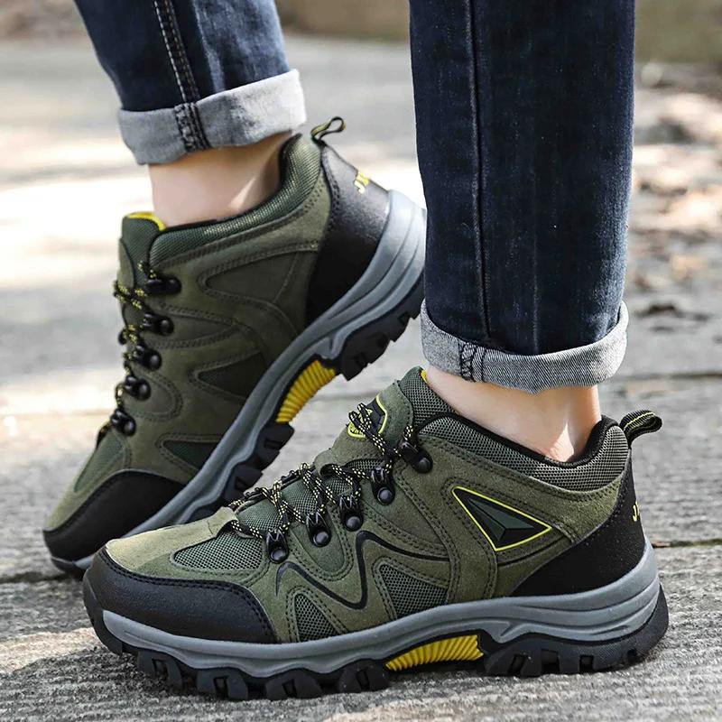 Outdoor 2025 New Four-season Hiking Shoes, Waterproof and Non-slip Low-top Shoes for Hiking, Men's Travel Shoes