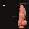 1pc Thick & Long Realistic Dildo – Soft Silicone Penis Toy for Women & Lesbians, Lifelike Texture, Strong Suction, Adult Erotic Product