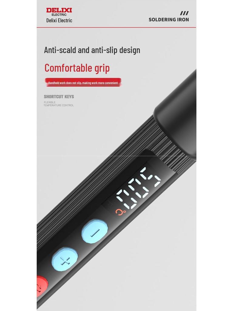 Delixi Electric Soldering Pen: Compact Household Repair Tool and Welding Artifact