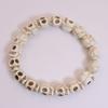 Vintage Design Skull Beaded Bracelet Punk Bangle Personalized Skeleton Beaded Bracelet  Friend Gift