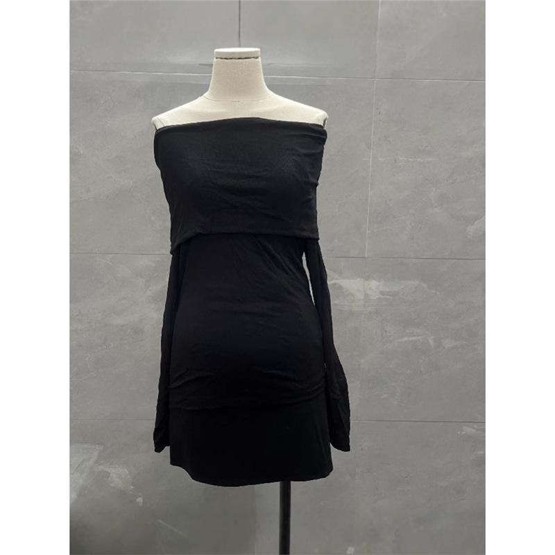 

Вязаный свитер на одно плечо: Топ с длинным рукавом приталенного кроя в весеннем стиле One Size