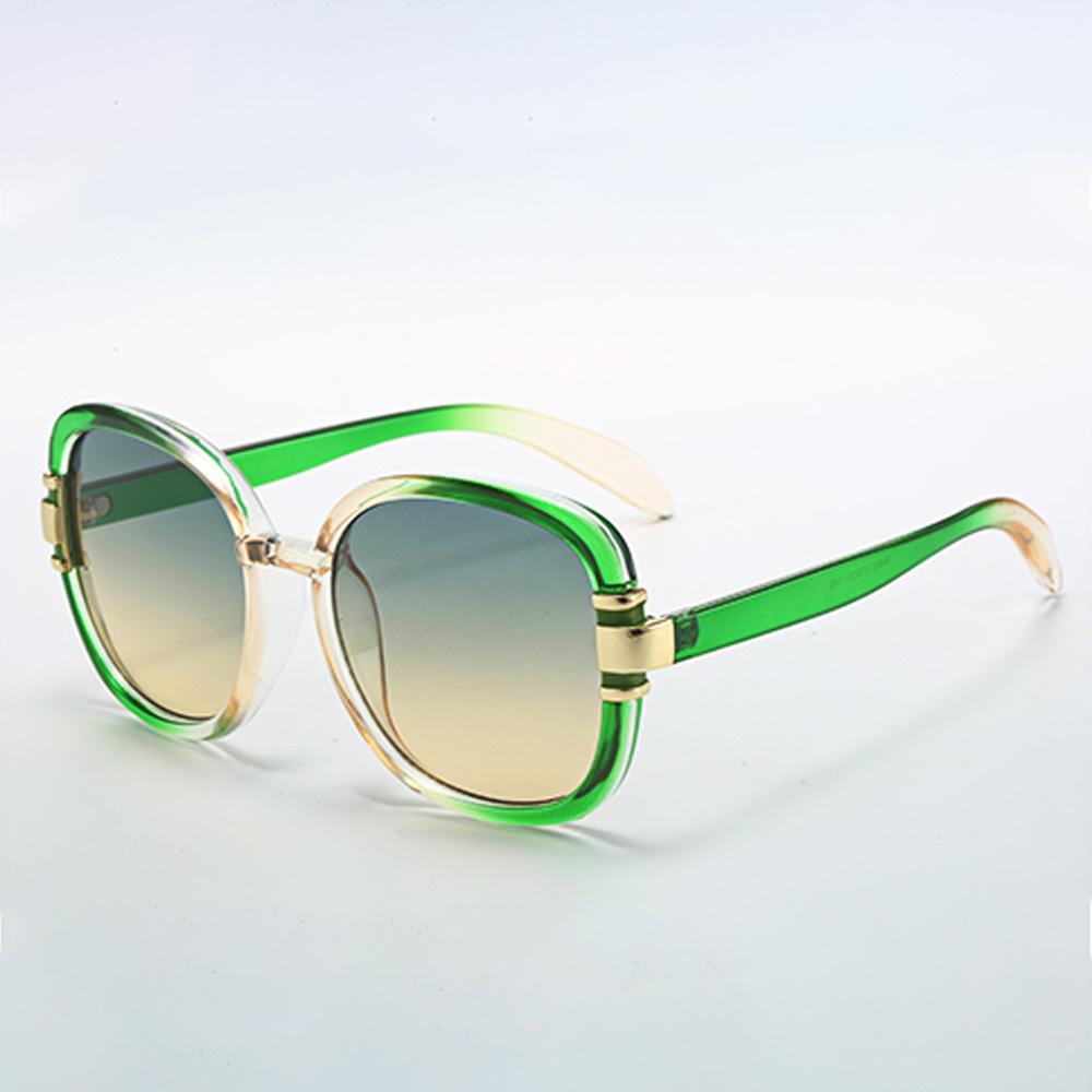 Stylish Purple Gradient Woman Sunglasses Latest Brand Design Unisex Square Shades Plastic Frames Retro Women Sunglasses