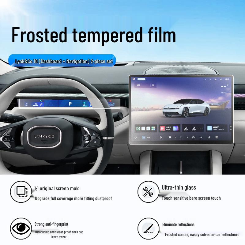 Lynk & Co 10EMP Center Console Tempered Screen Film - Car Interior Decoration & Accessories